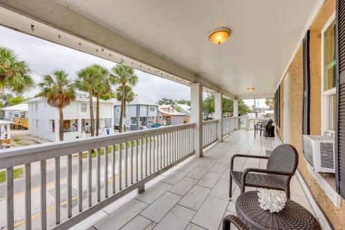 Balkón nebo terasa v ubytování Upscale Apartment in Downtown St Augustine!