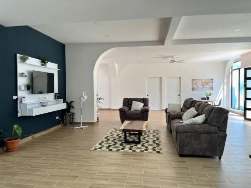 Posezení v ubytování Private Beach side Villa - Playa San Diego