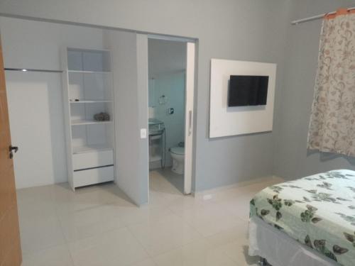 Postel nebo postele na pokoji v ubytování Casa Griebeler 02