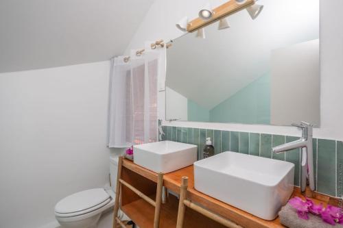 Koupelna v ubytování Villa Karmen