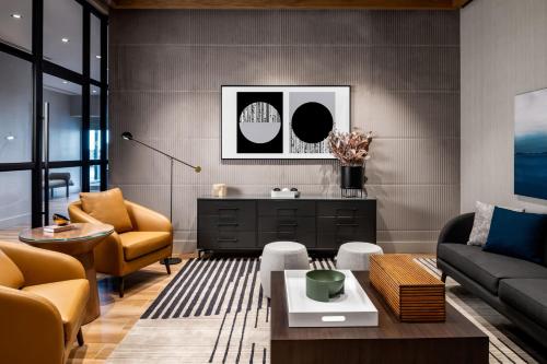 Zona de estar de Sheraton Gateway Hotel in Toronto International Airport