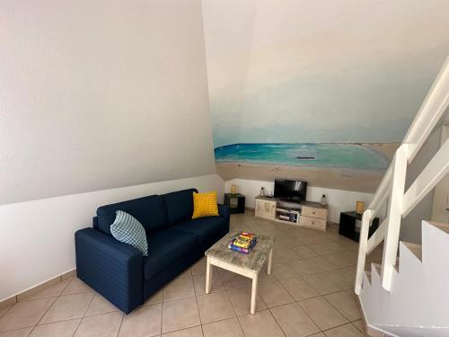 Χώρος καθιστικού στο FantaSea Apartment Leme Bedje