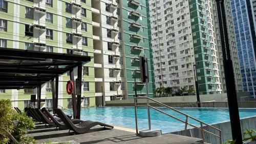 Πισίνα στο ή κοντά στο Spacious 1BR in Cebu IT park - Top Location
