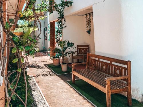 Κήπος έξω από το Hotel Dunas Vila Cumbuco