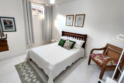 Postel nebo postele na pokoji v ubytování Apartamento no Centro de Búzios 2 Quartos