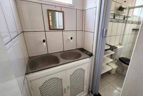 Koupelna v ubytování Apartamento no Centro de Búzios 2 Quartos