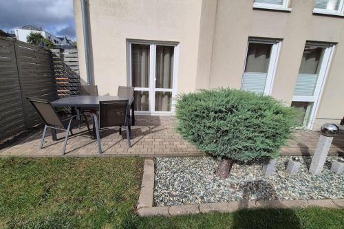 Κήπος έξω από το Ferienwohnung AU in Bitburg