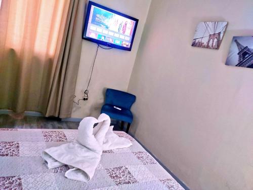 Et tv og/eller underholdning på Misti Apartment Hostal