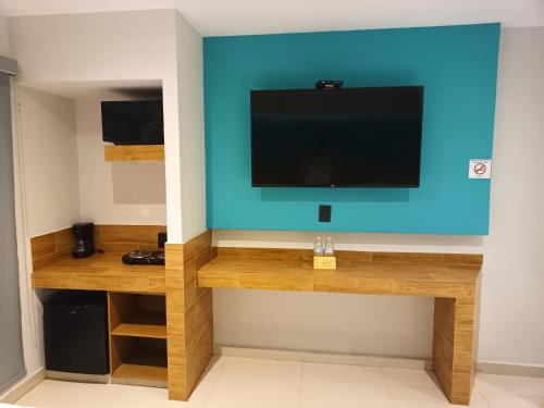 Μια τηλεόραση ή/και κέντρο ψυχαγωγίας στο Hotel Kavia Mazatlán