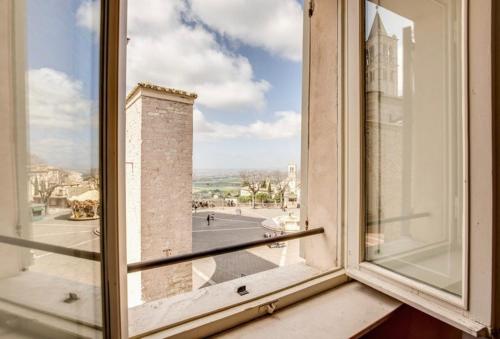 Koupelna v ubytování Hotel Roma Assisi