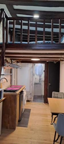 Posezení v ubytování ÉCHAPPÉE Parisienne