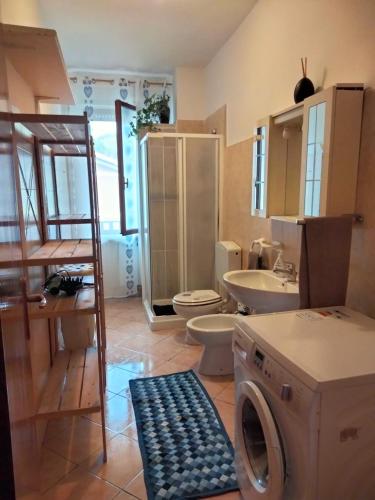 Koupelna v ubytování Casa Delmondes