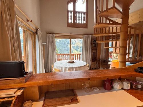 Bel appartement 4 pièces à Méribel, 8 pers., proche des pistes, parking, Wifi - FR-1-411-954