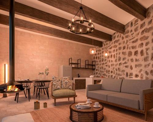 Χώρος καθιστικού στο TUĞMANER Small House AJAR