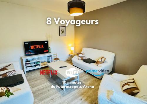 Maison de ville avec jardin