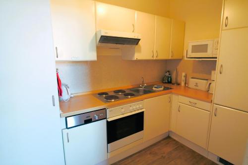Dapur atau dapur kecil di Haus Nordmeer