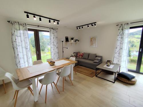 Posezení v ubytování Apartmán Krkonoše Rokytnice