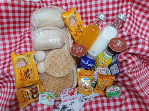 Mad i chaletet eller i nærheden