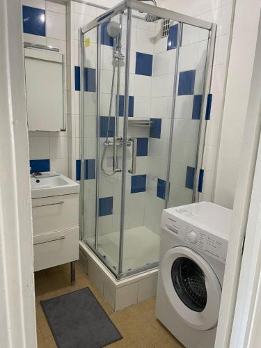 Koupelna v ubytování Chartreux