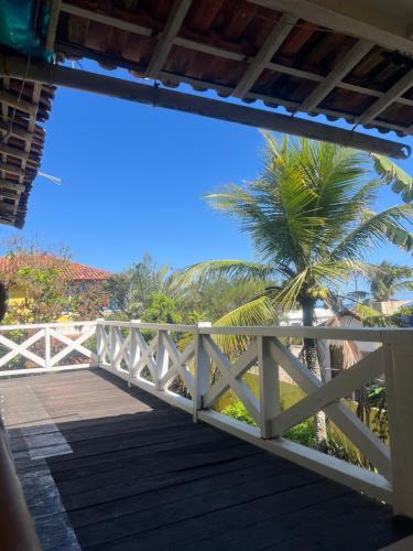 Balkoni atau teres di Pé na Areia - Itaúna Saquarema Loft Mimo AconXego