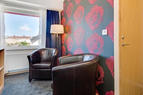 Χώρος καθιστικού στο Best Western Sjofartshotellet