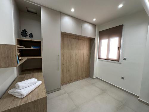 アテネにあるEstia Athens Apartmentの廊下