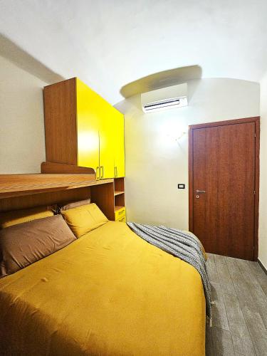 Ένα ή περισσότερα κρεβάτια σε δωμάτιο στο Loft in Centro Mole Antonelliana