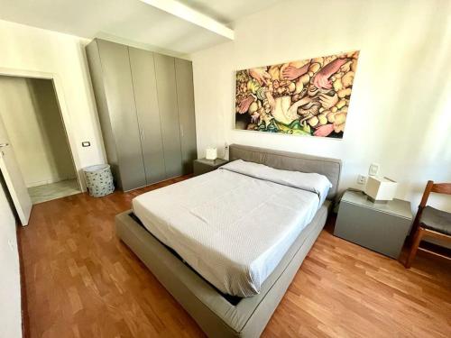 Una cama o camas en una habitación de In Via Gorizia dalla Fra