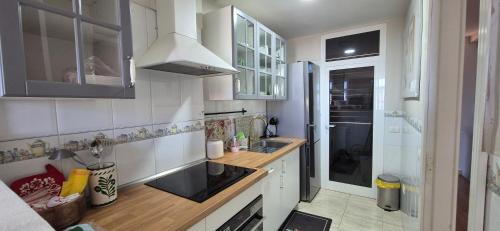 Dapur atau dapur kecil di MEERBLICK CALETILLAS