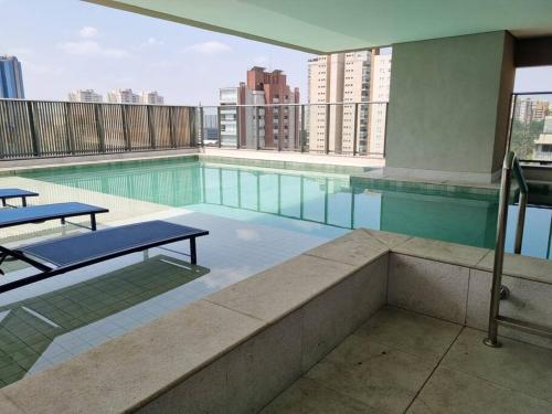 Πισίνα στο ή κοντά στο Sonho de estádia, studio lindo!