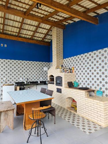 Dapur atau dapur kecil di Tendas