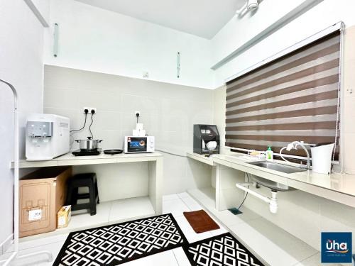 Kuchyň nebo kuchyňský kout v ubytování Akademik Suite by JK Home