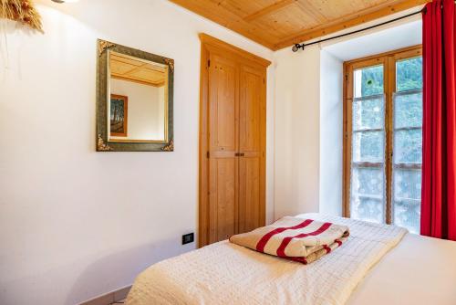 Postel nebo postele na pokoji v ubytování Agritur Solasna