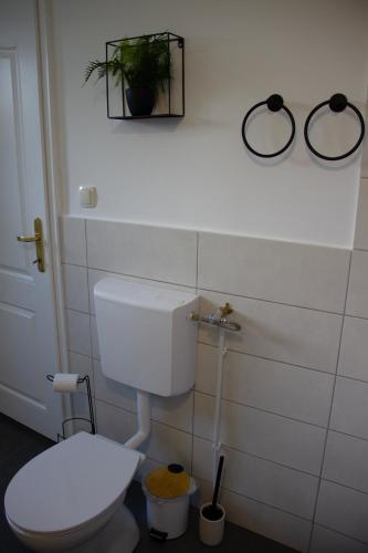 Koupelna v ubytování Poppqi's home