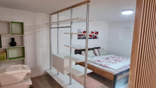 Koupelna v ubytování Ferienwohnung Stegmühle II