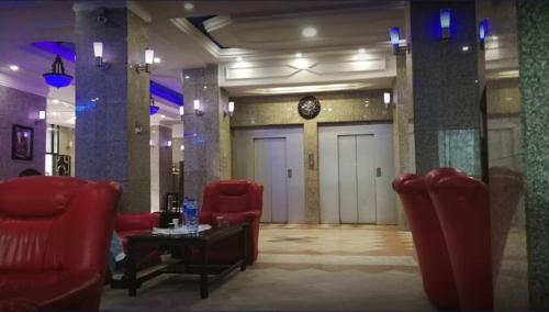 Un lugar para sentarse en Hotel ADGHIR