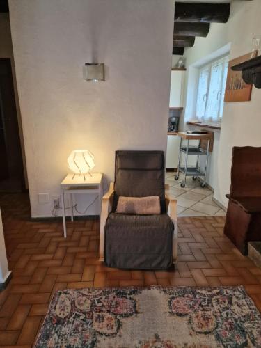 Χώρος καθιστικού στο Casa La Rustica