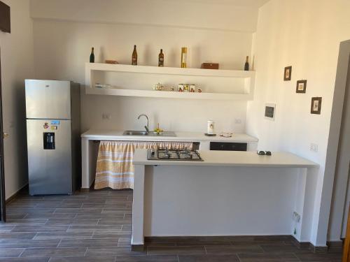 Η κουζίνα ή μικρή κουζίνα στο Casa Vancanze BELLAVISTA