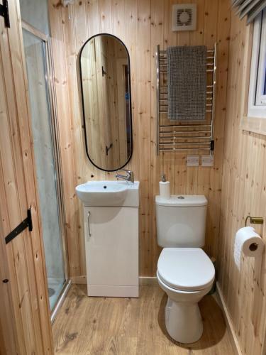 Kupatilo u objektu The Swift, Shepherds Hut