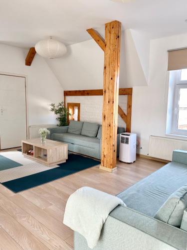 LUNA apartamenty - przestronny apartament nr 7 z widokiem - Góry Sowie - Jezioro