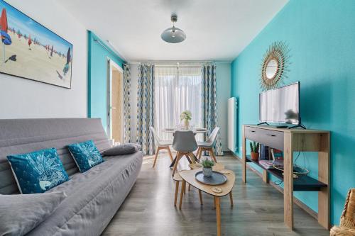 Appartement Bleu Turquoise - Welkeys