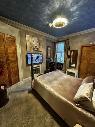The Mirador Boutique Town Houseにあるベッド