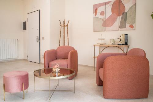 Гостиная зона в Pi's Apartments Comfort & Chill