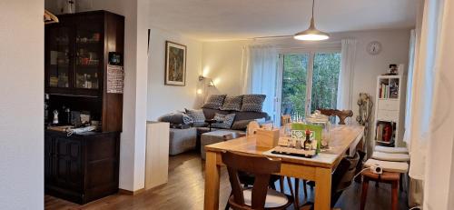 Posezení v ubytování Chalet Casa Rosina