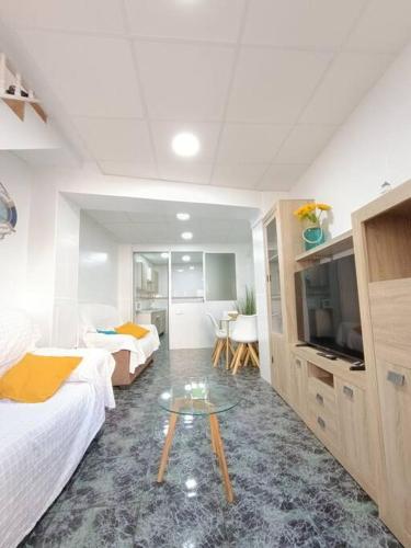 casita en playa de la colonia