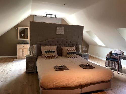 Guesthouse 't Goed Levenにあるベッド