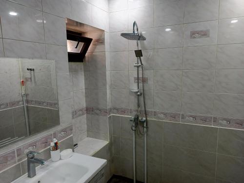 Koupelna v ubytování Freestyle Hostel Baku