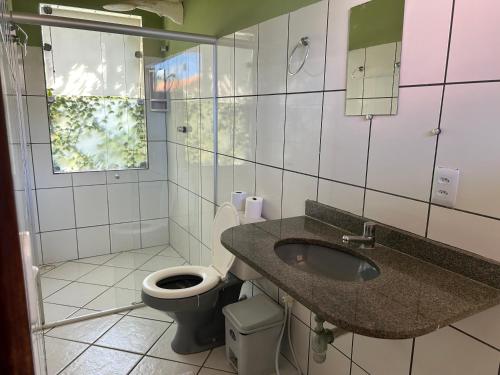 Um banheiro em Pousada Estrela Itacaré