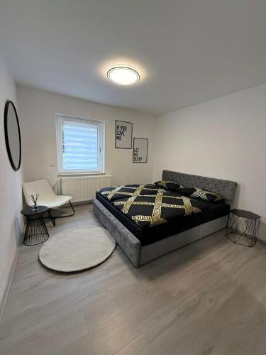 Ένα ή περισσότερα κρεβάτια σε δωμάτιο στο Hammer Apartment