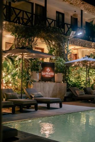 Бассейн в La Gracia Hotel & Spa или поблизости